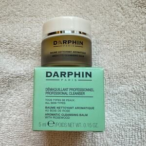 Darphin Aromatic Cleansing Balm With Rosewood NIB 5 ml/ 0.15 oz Set of 2